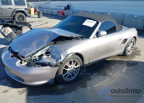 2003 Porsche Boxster from USA, damaged, VIN WP0CA29893U624178